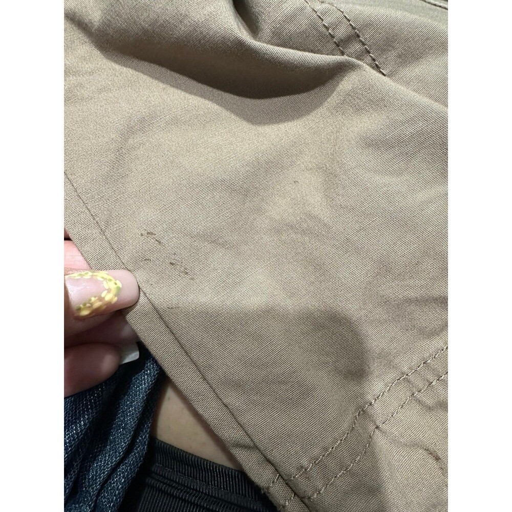 Coldwater Creek Women's Multi-Pockets Cropped Drawstring Hem Cargo Pants P4 - Picture 8 of 8